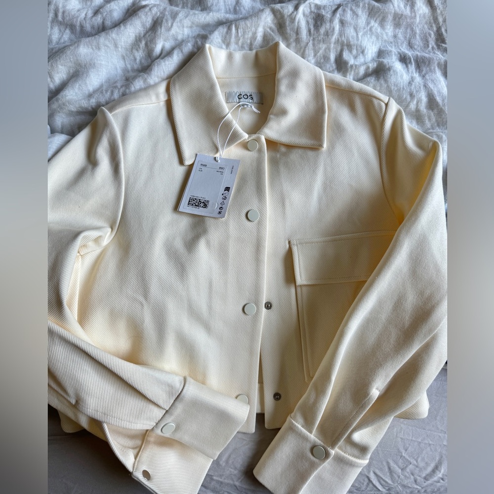 COS Cream Jacket - Picture 3 of 4